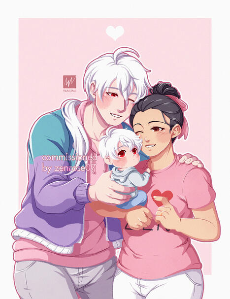 Zen and Client Commissioned by Zenrose07