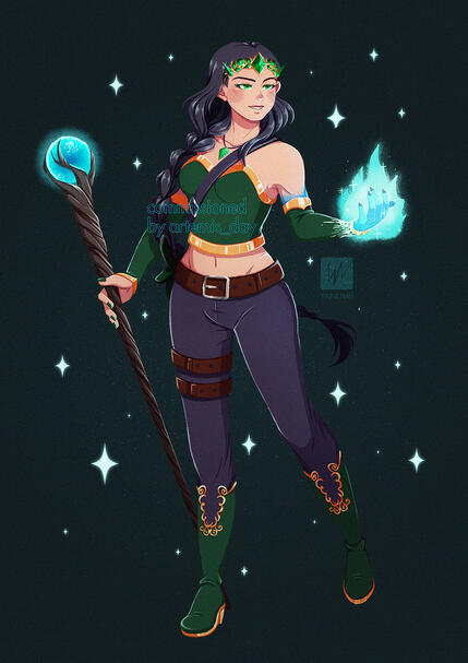 OC Commissioned by Artemis_Day